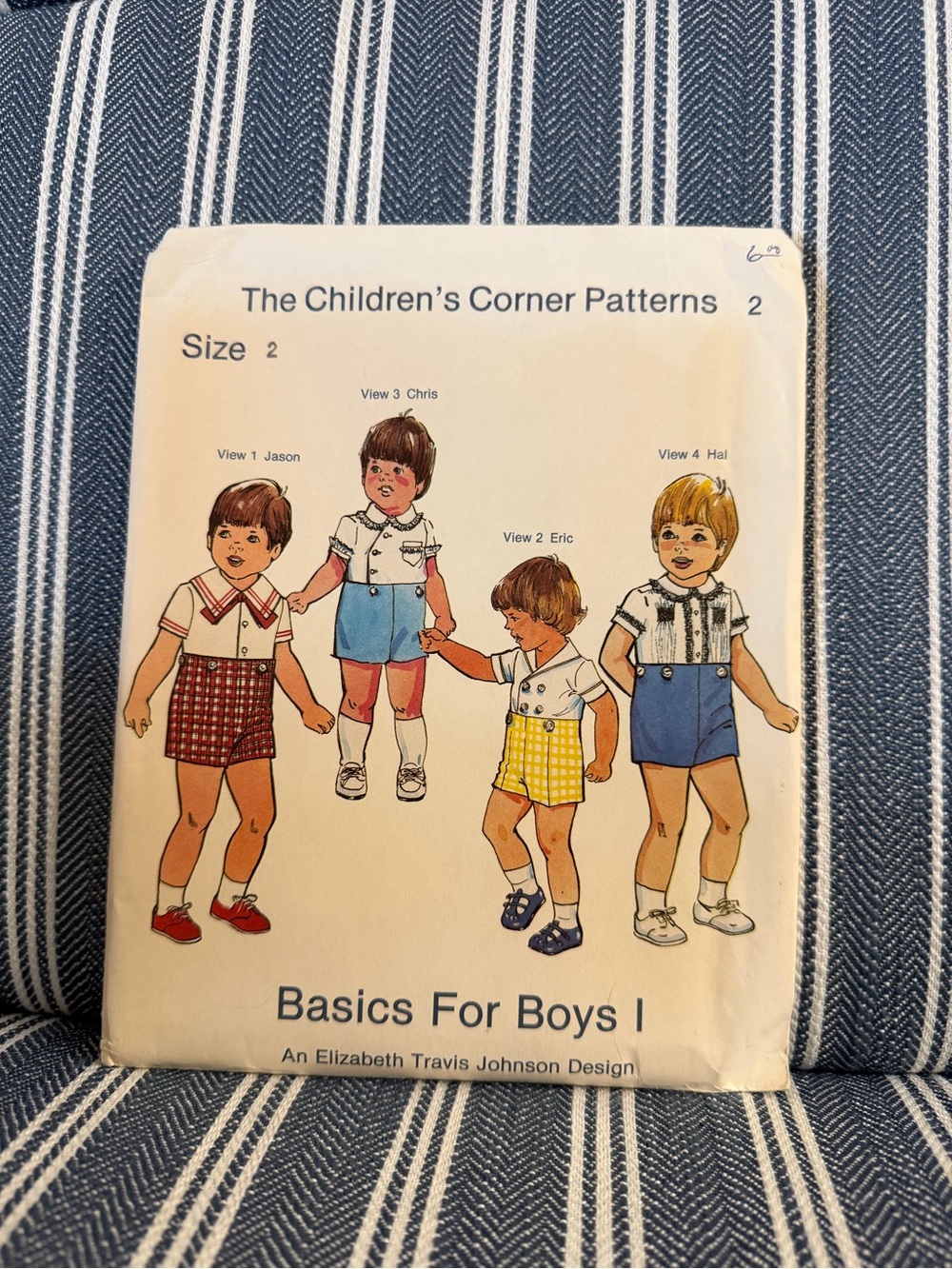 Children’s Corner Patterns Boys Uncut Size 2